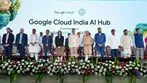 గూగుల్ ఏఐ డేటా హబ్‌‌కు శంకుస్థాపన చేసిన సీఎం చంద్రబాబు