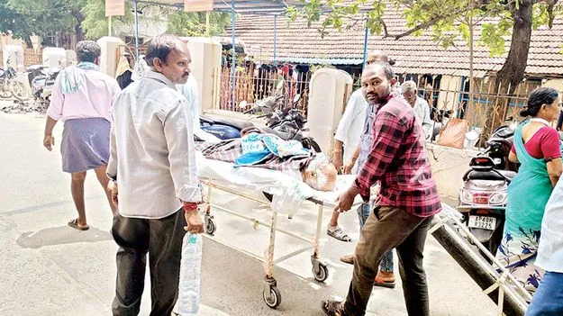 పెద్దాసుపత్రిలో ఆక్సిజన్‌ లీకేజీ