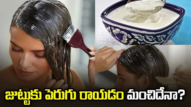 జుట్టుకు పెరుగు రాయడం మంచిదేనా?