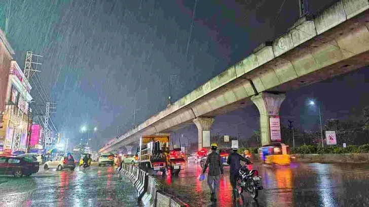 హైదరాబా‌ద్‌లో భారీ వర్షం.. 