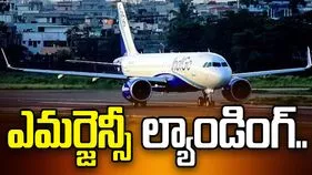 గన్నవరంలో పుణె ఇండిగో విమానం అత్యవసర ల్యాండింగ్..