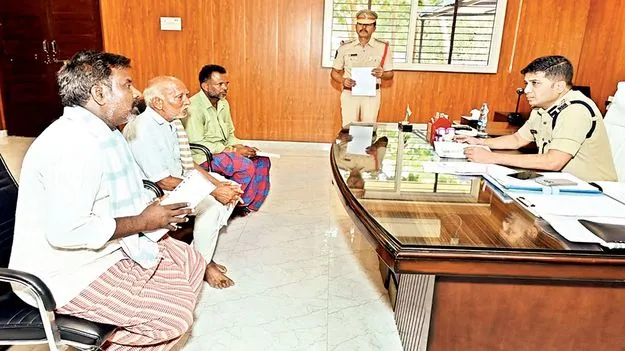 బాధితులకు న్యాయం చేస్తాం: ఎస్పీ