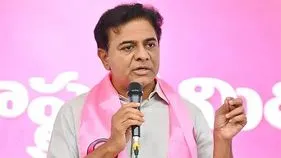 మంత్రి పొంగులేటిని భర్తరఫ్ చేయాల్సిందే: కేటీఆర్ 