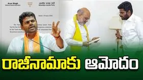అన్నామలై రాజీనామాను ఆమోదించిన నితిన్‌ నబిన్‌