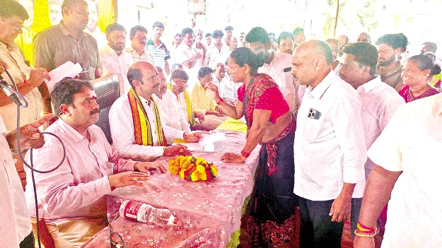 ప్రజా సమస్యల పరిష్కారానికి చర్యలు: ఎంపీ కలిశెట్టి
