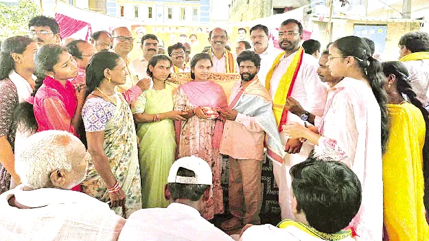 స్థానిక ఎన్నికల్లో కూటమి విజయానికి కృషి: ఎంపీ కలిశెట్టి