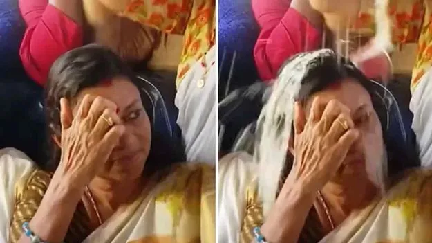 ఉచిత బస్సు పథకం వేళ కేరళ మంత్రి తలపై పడిన పాయసం