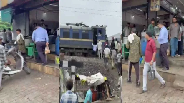లోకో పైలట్ సమోసాల కొనుగోలు వీడియోపై స్పందించిన రైల్వే శాఖ