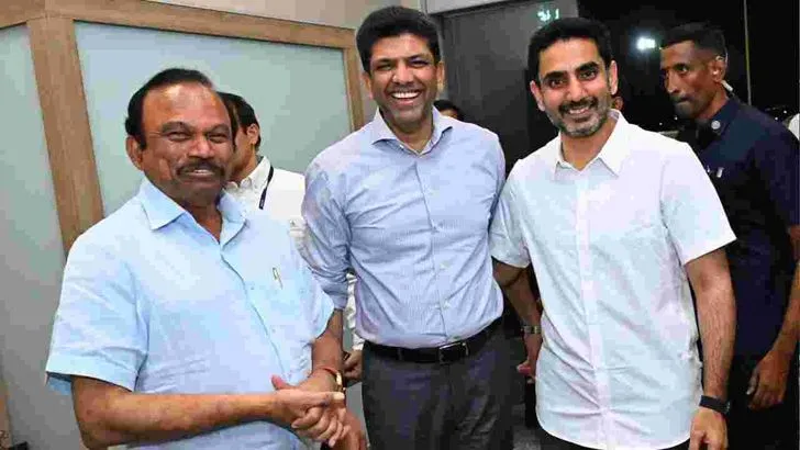 న్యూఢిల్లీలో మంత్రి లోకేశ్‌కు ఘన స్వాగతం..