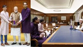 స్కైరూట్ వ్యవస్థాపకులతో ప్రధాని మోదీ భేటీ.. భారత భవిష్యత్ అంతరిక్ష ప్రణాళికలపై చర్చ