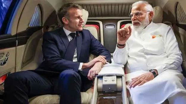 ప్రధాని మోదీకి ఫ్రాన్స్ అధ్యక్షుడు మెక్రాన్ ఫోన్ 