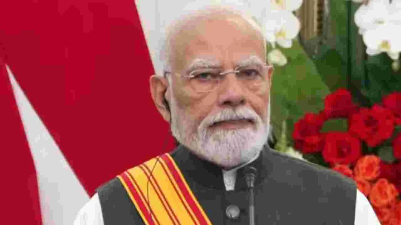 ప్రధాని మోదీకి ఇండోనేసియా అత్యున్నత పౌర పురస్కారం