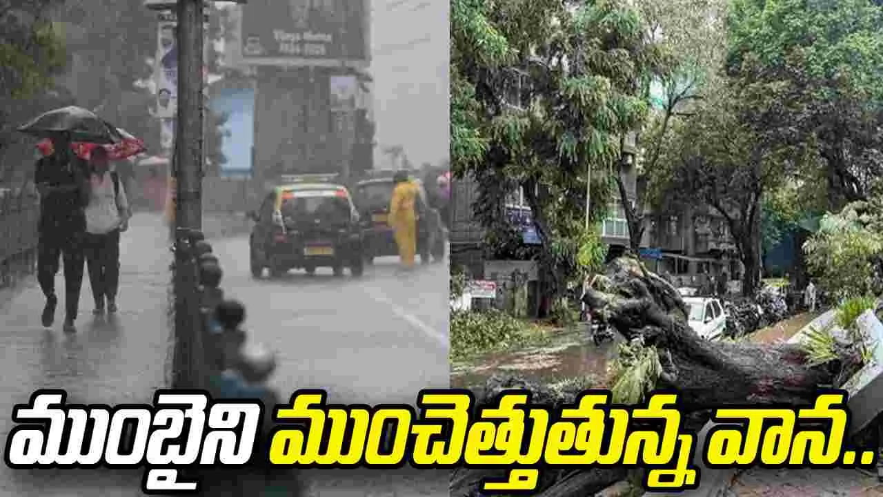 ముంబైలో కొనసాగుతున్న భారీ వర్షాలు.. రెడ్ అలర్ట్ జారీ చేసిన ఐఎండీ..