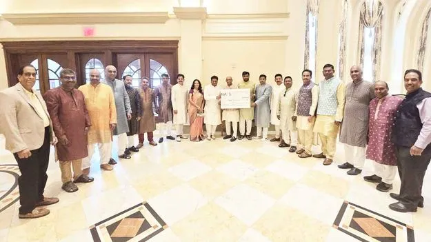 ఐ ఫౌండేషన్ ఆఫ్ అమెరికాకు నాట్స్ భారీ విరాళం