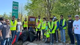 నాట్స్ ఆధ్వర్యంలో ‘హైవే దత్తత’ కార్యక్రమం.. సామాజిక సేవలో తెలుగు విద్యార్థులు