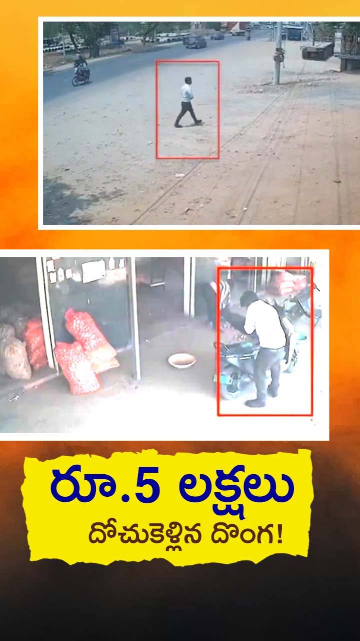 ఉల్లిపాయల కోసం ఆగితే.. రూ. 5 లక్షలు మాయం!