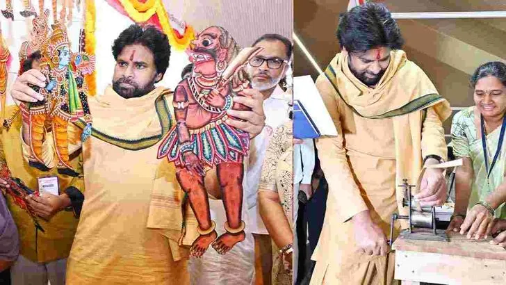  విజయవాడలో హస్తకళల ఉత్సవాన్ని ప్రారంభించిన పవన్ కల్యాణ్