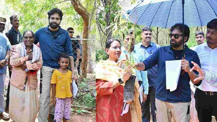 రాజానగరంలో అటవీశాఖ ప్రాంతీయ పరిశోధన కేంద్రాన్ని పరిశీలించిన పవన్ కల్యాణ్