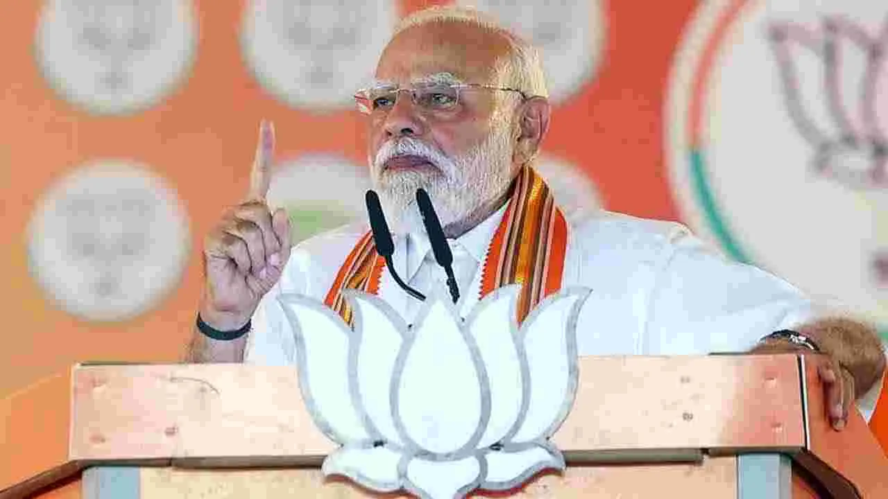 మే 4న ఐదు రాష్ట్రాల్లో గెలిచి హ్యాట్రిక్ సాధిస్తాం: మోదీ