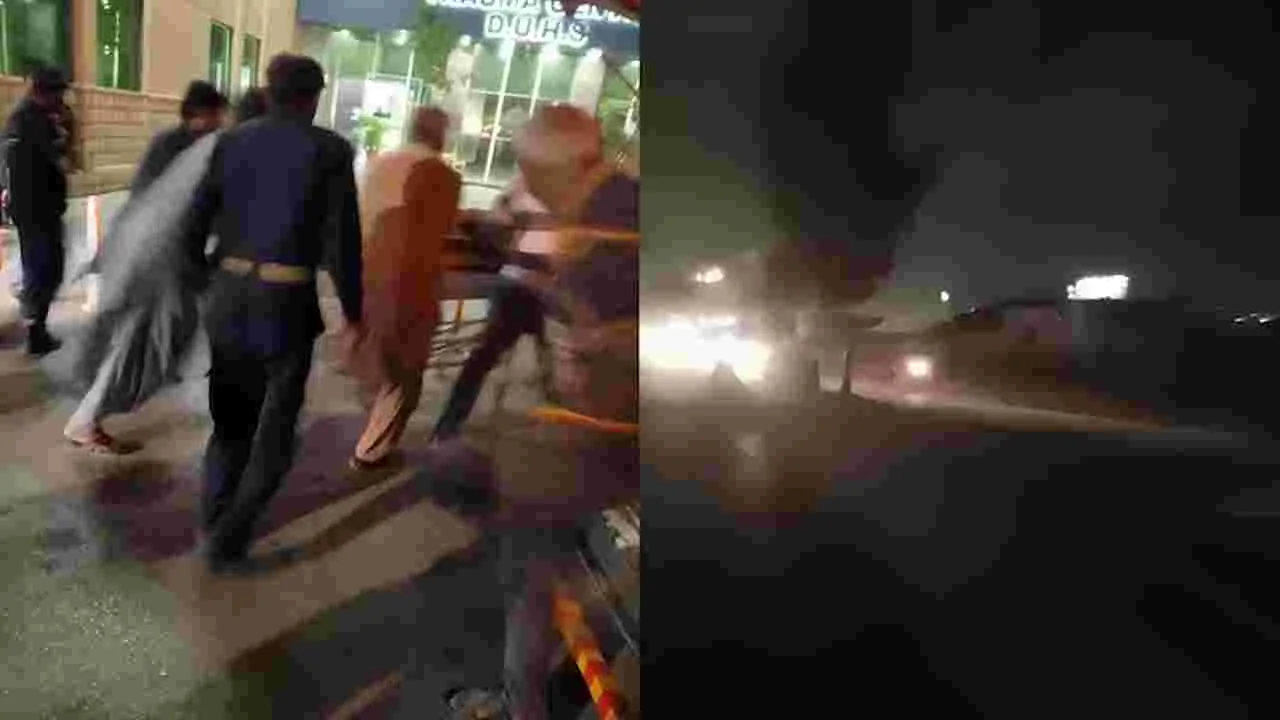 కరాచీలో రెచ్చిపోయిన ఉగ్రవాదులు.. రేంజర్స్ ప్రధాన కార్యాలయంపై ఆత్మాహుతి దాడి..