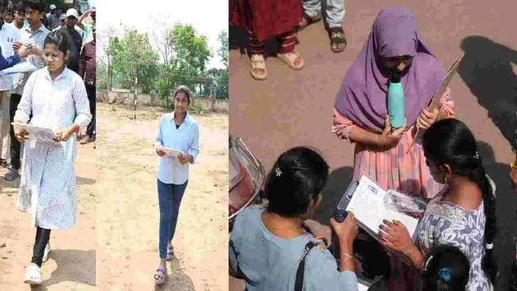 పాలిసెట్‌ పరీక్ష.. హాజరైన అభ్యర్థులు