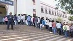 పాలిసెట్‌ పరీక్ష.. హాజరైన అభ్యర్థులు