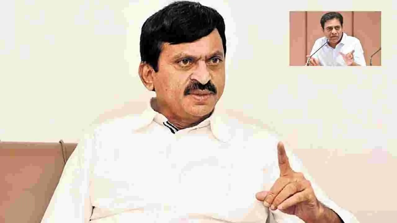 కొనసాగుతున్న మాటల యుద్ధం.. కేటీఆర్‌కు పొంగులేటి సవాల్..