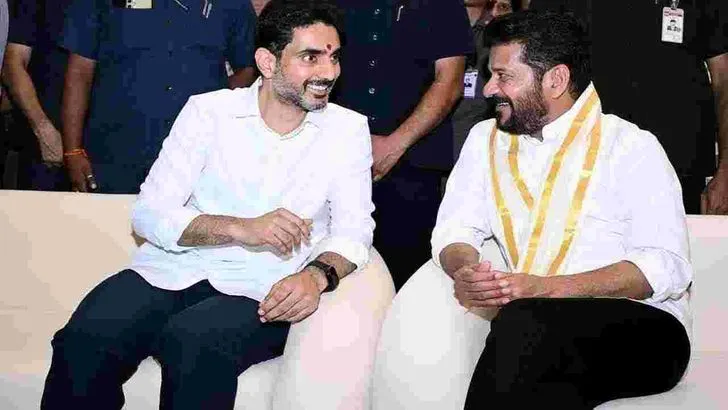 ధూళిపాళ్ల నరేంద్ర చిన్న కుమార్తె వివాహానికి హాజరైన సీఎం రేవంత్, మంత్రి లోకేశ్ 