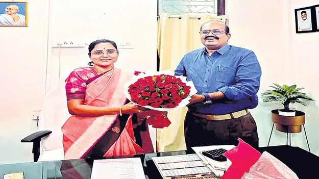 డీఐజీగా కళ్యాణి బాధ్యతల స్వీకారం