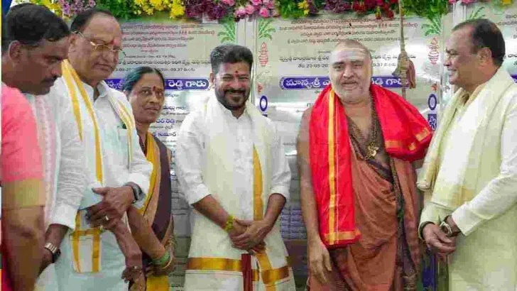 యాదగిరిగుట్టలో సీఎం రేవంత్ రెడ్డి పర్యటన.. అభివృద్ధి పనులకు శంకుస్థాపన