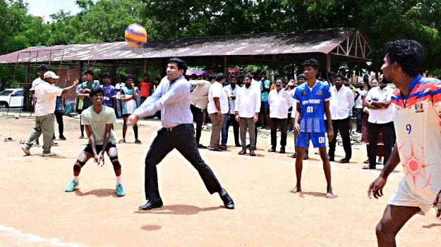 ‘అమరావతి చాంపియన్‌షి్‌ప’ జిల్లాస్థాయి పోటీలు ప్రారంభం