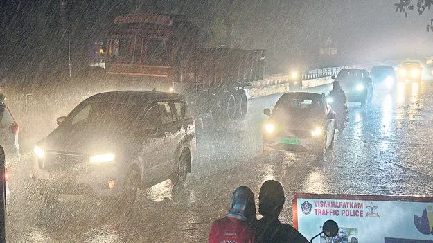 నగరాన జడివాన