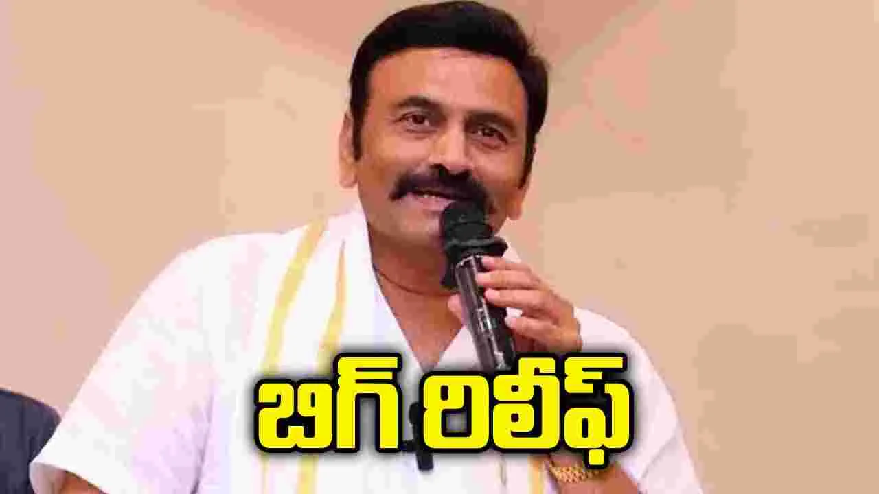 బ్యాంకుల రుణ ఎగవేత కేసులో రఘురామకు ఊరట