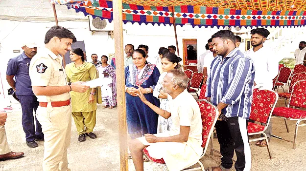బాధితులకు న్యాయం చేయడమే లక్ష్యం: ఎస్పీ