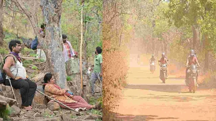 సలేశ్వరానికి పోటెత్తిన భక్తులు