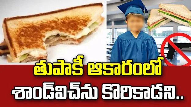 శాండ్‌విచ్‌ను తుపాకీ ఆకారంలో కొరికాడని.. స్కూల్ నుంచి ఆరేళ్ల బాలుడి సస్పెన్షన్