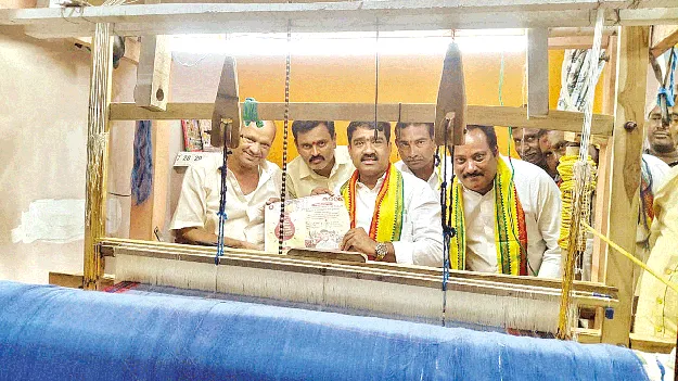 చేనేతకు కూటమి ప్రభుత్వం చేయూత