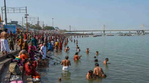 ప్రారంభమైన సరస్వతి నది అంత్య పుష్కరాలు.. 