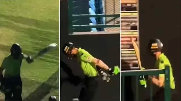 ఔటయ్యాననే కోపంతో షాహీన్ అఫ్రిది చేసిన పనికి అందరూ షాక్!