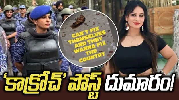 ఇన్‌స్టా స్టోరీలో 'కాక్రోచ్' పోస్ట్.. వివాదంలో ఆర్ఏఎఫ్ ఆఫీసర్ సోనియా!
