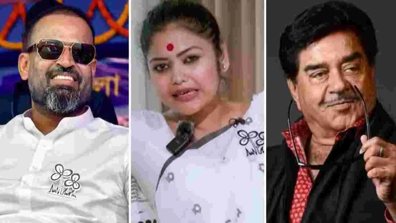 టీఎంసీ రెబల్స్‌లో యూసఫ్ పఠాన్, సాయోని ఘోష్, శత్రుఘ్నసిన్హా