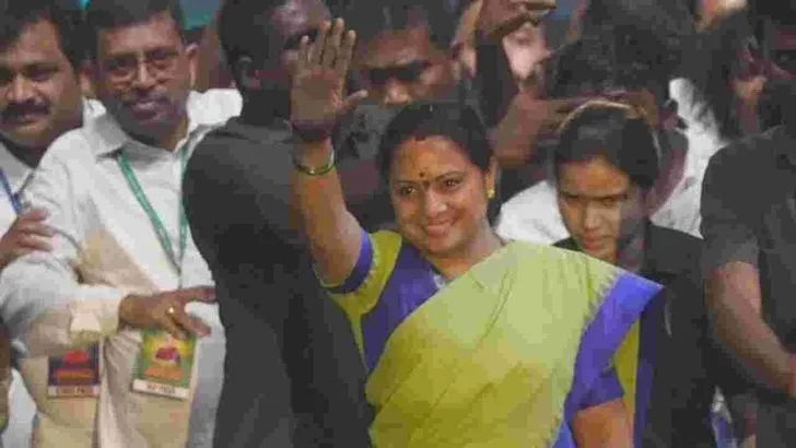 కొత్త పార్టీ పేరు ప్రకటించిన కవిత