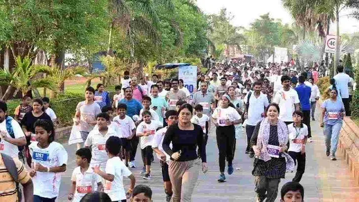 నెక్లెస్ రోడ్డులో ‘యువ భారత్ రన్ 2026’