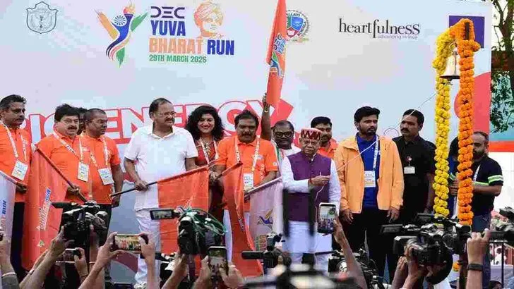 నెక్లెస్ రోడ్డులో ‘యువ భారత్ రన్ 2026’