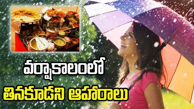 వర్షాకాలంలో ఆరోగ్యంగా ఉండాలంటే.. ఈ ఆహారాలకు దూరంగా ఉండండి