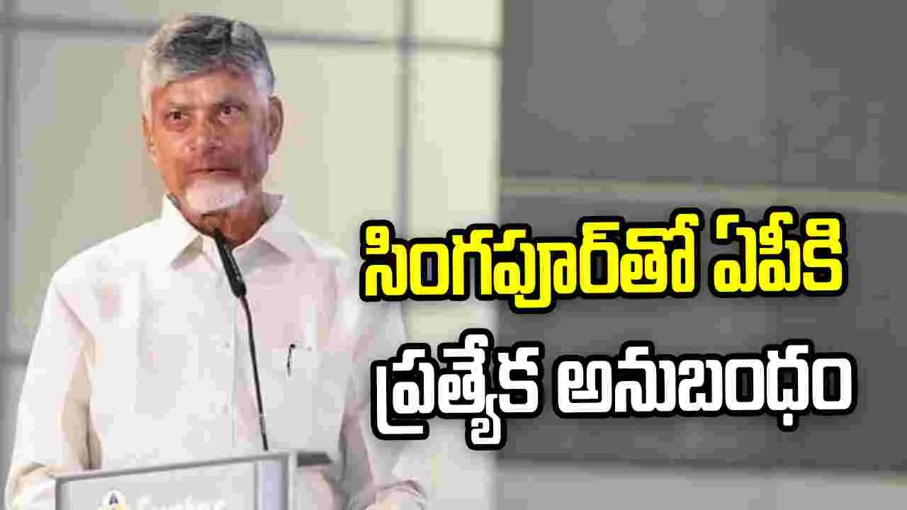 సింగపూర్ తర్వాత పెట్టుబడులకు ఏపీనే ఉత్తమ గమ్యస్థానం: సీఎం చంద్రబాబు