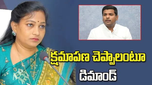 హోంమంత్రి అనితపై వ్యాఖ్యలు.. అమర్నాథ్ క్షమాపణ చెప్పాలంటూ డిమాండ్