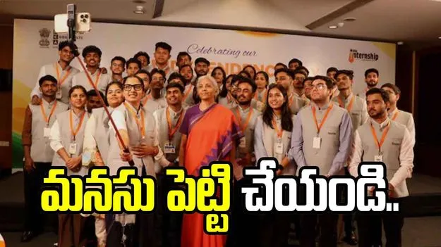 ఏదైనా మనసు పెట్టి చేయండి.. ఇంటర్న్‌లకు నిర్మలా సీతారామన్ సూచన