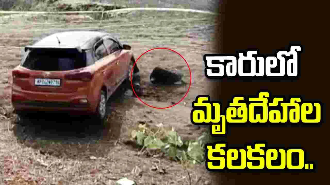 కారులో దారుణ ఘటన.. పోలీసులు వెళ్లి చూడగా..