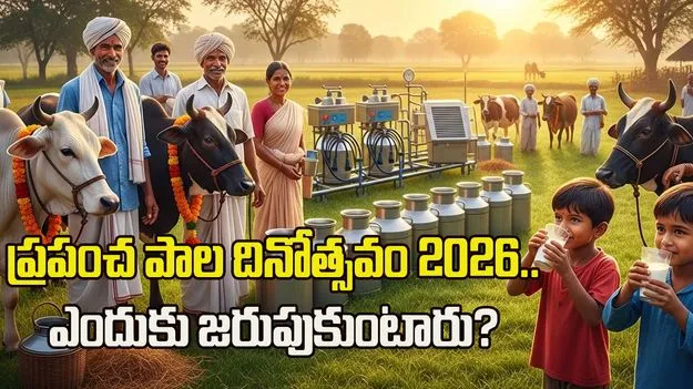 ప్రపంచ పాల దినోత్సవం.. ఎందుకు నిర్వహిస్తారో తెలుసా.?